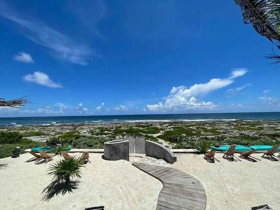 Tulum Beachfront Villa I'Ik By Casa Xuul Tulum Mexico